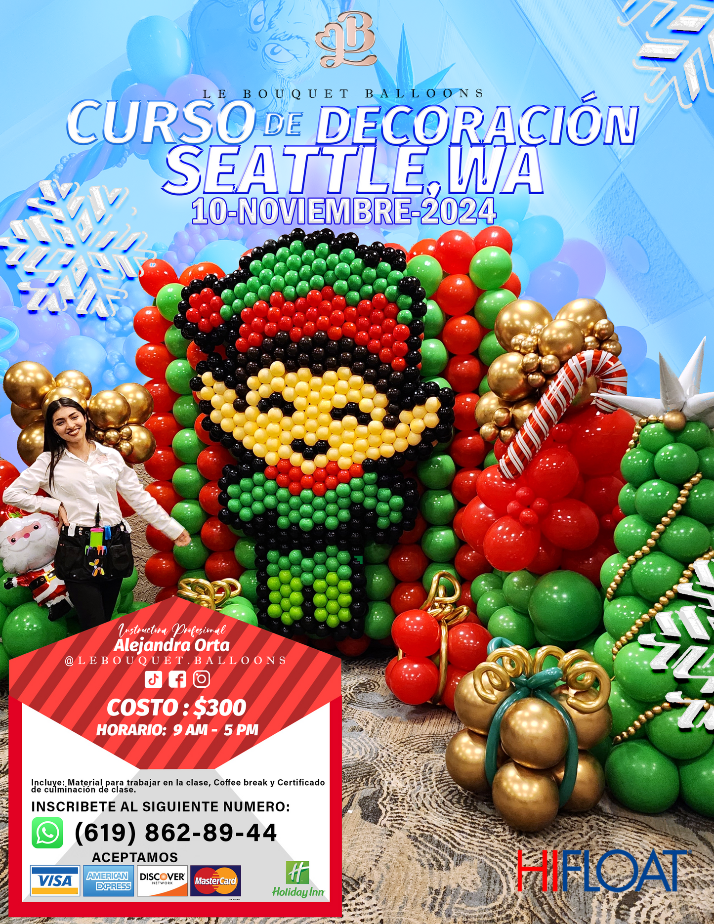 Balloon Class-Christmas theme